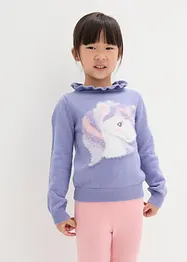 Pull fille en maille, bonprix