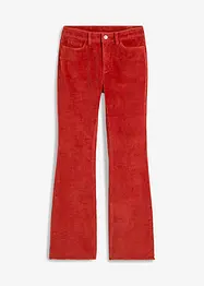 Pantalon Flare en velours côtelé, bonprix