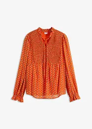 Blouse ample avec lien à nouer, bonprix