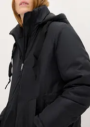 Parka rembourrée à capuche amovible et ampleur réglable, bonprix