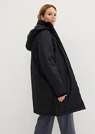 Parka rembourrée à capuche amovible et ampleur réglable, bonprix