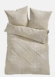 Parure de lit avec flocons de neige, bonprix