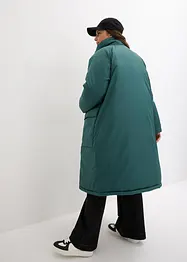 Manteau long à col montant, rembourré, bonprix