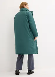 Manteau long à col montant, rembourré, bonprix