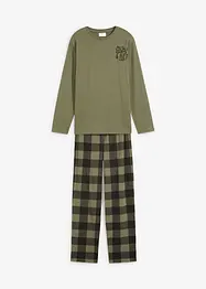 Pyjama coton garçon (ens. 2 pces), bonprix