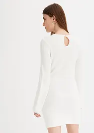 Robe en maille avec découpes, bonprix