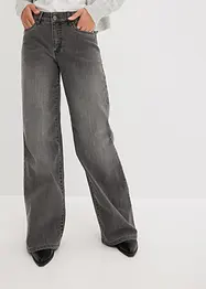 Jean large taille mi-haute, extensible, bonprix