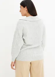 Pull camionneur en maille côtelée, bonprix