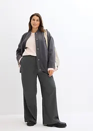 Pantalon palazzo à taille élastiquée, bonprix