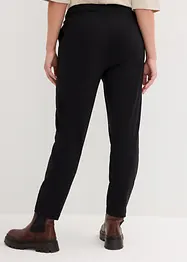 Pantalon carotte avec taille élastiquée, longueur cheville, bonprix