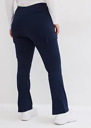 Legging chaud d'extérieur avec poches cargo, évasé, bonprix