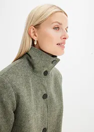 Manteau court, aspect laine, bonprix