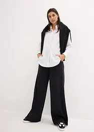 Pantalon en molleton de coton mélangé, bonprix