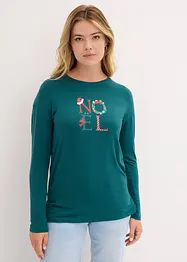 T-shirt avec motif de Noël, bonprix