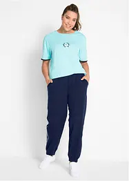 Pantalon de jogging en coton et viscose, bonprix