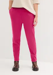 Pantalon carotte avec taille élastiquée, longueur cheville, bonprix