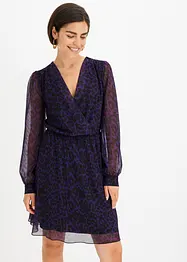 Robe imprimée en mesh, bonprix