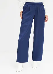 Pantalon en satin avec effet brillant, bonprix