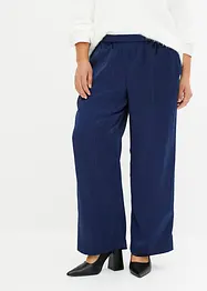 Pantalon en satin avec effet brillant, bonprix