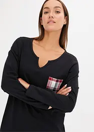 Pyjama avec pantalon en flanelle, bonprix