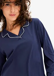 Pyjama en coton doux avec poches, bonprix