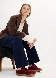 Pantalon en velours côtelé de coton stretch, bonprix