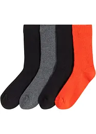 Lot de 4 paires de chaussettes texturées, bonprix