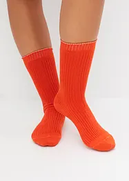 Lot de 4 paires de chaussettes texturées, bonprix