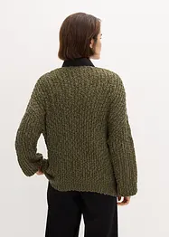 Pull en fil bouclé, bonprix