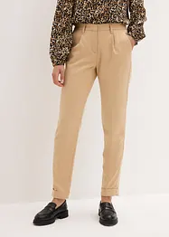 Pantalon étroit à revers, bonprix