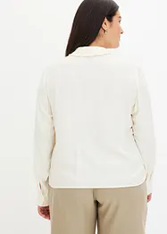 Blouse à col volanté, bonprix