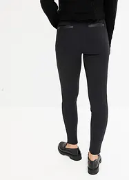 Legging en jersey épais avec détails enduits, bonprix