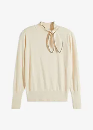 Pull avec détail nœud, bonprix