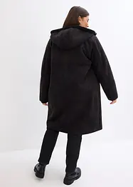 Manteau court avec doublure peluche, bonprix