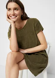 Robe jersey en tissu éponge, bonprix