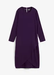 Robe midi en flanelle avec poches, bonprix