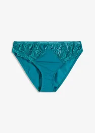 Slip avec de belles broderies en velours, bonprix