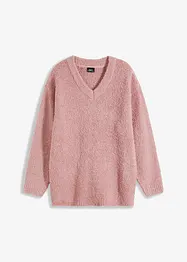 Pull en maille bouclette, bonprix