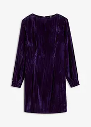 Robe courte en velours, bonprix