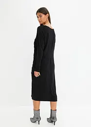 Robe en jersey à col asymétrique, bonprix