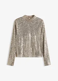 Blouse à sequins, bonprix