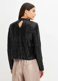 Blouse à sequins, bonprix