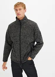 Veste en maille polaire avec doublure peluche, bonprix