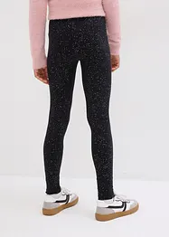 Legging fille, effet brillant, bonprix