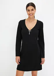 Mini-robe avec nœud en strass, bonprix