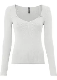 T-shirt en maille style corset, bonprix