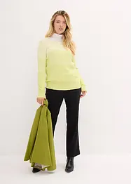 Pull en grosse maille avec dégradé de couleur, bonprix