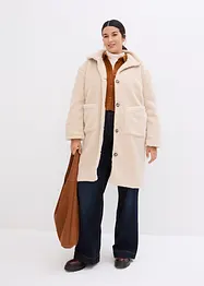 Manteau en polaire avec col montant, bonprix