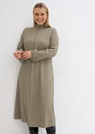 Robe en crêpe avec couture, bonprix