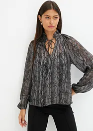 Blouse en crêpe, bonprix